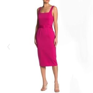 NWOT Vanity RoomBelted Sleeveless Dress